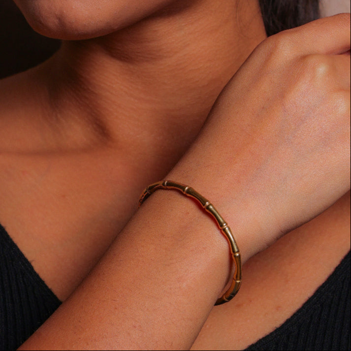 Minimal Bamboo Bracelet