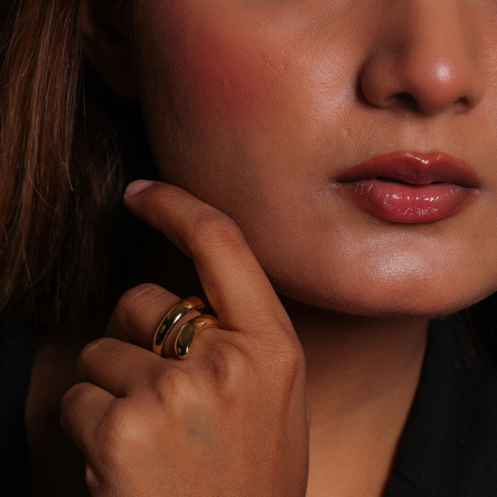 Twisted Open Ring
