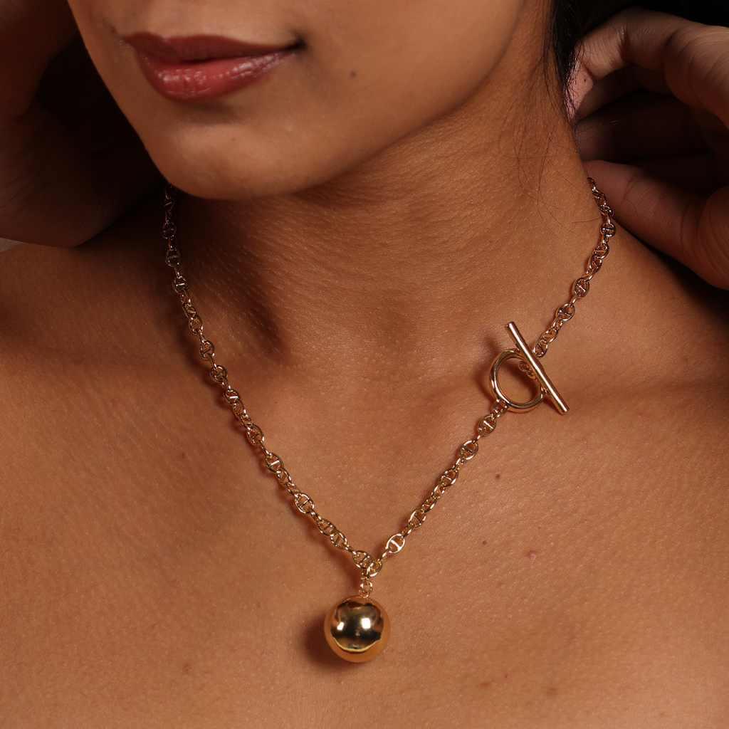 Open Wrecking Ball Neckpiece