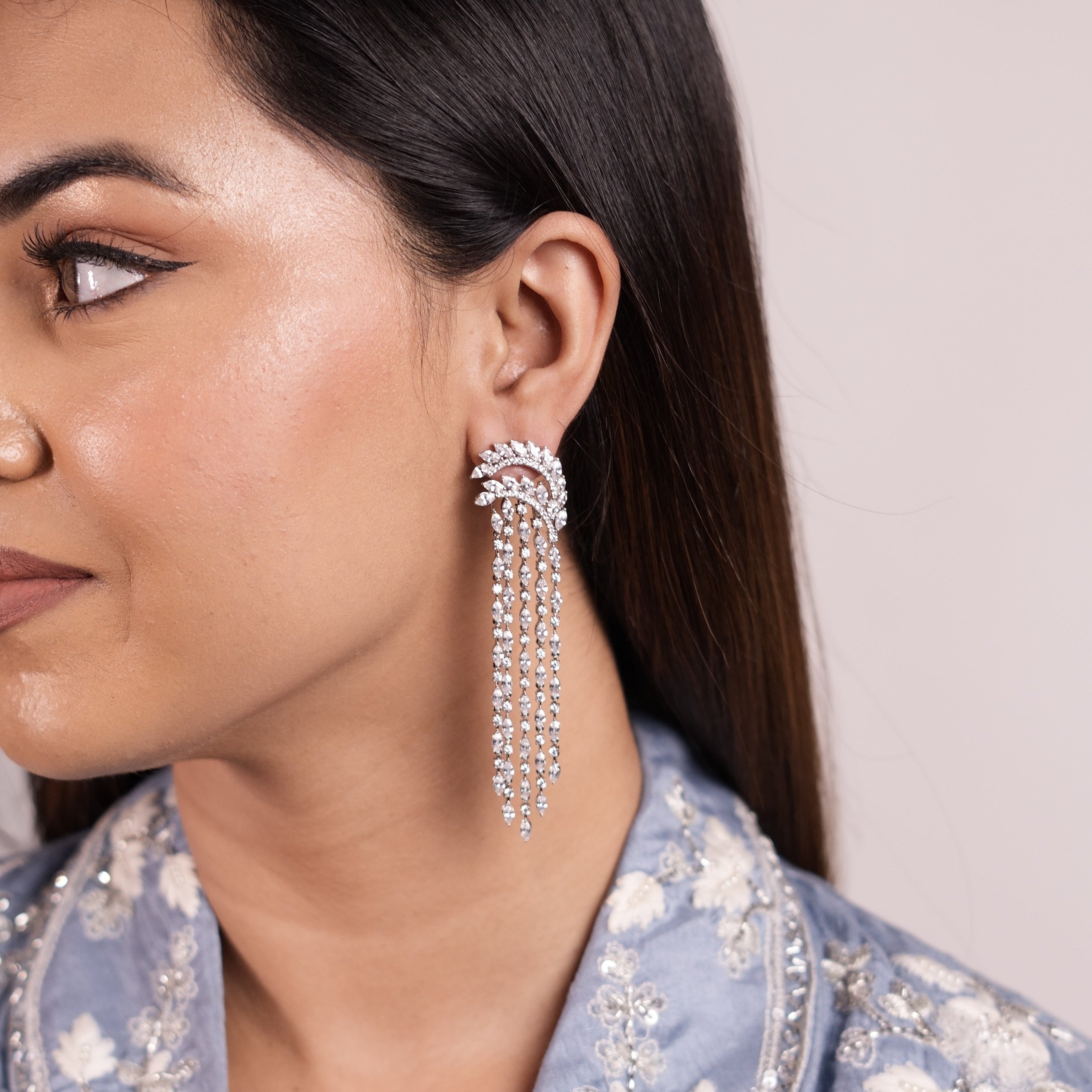 Bullet Cut CZ Dangler