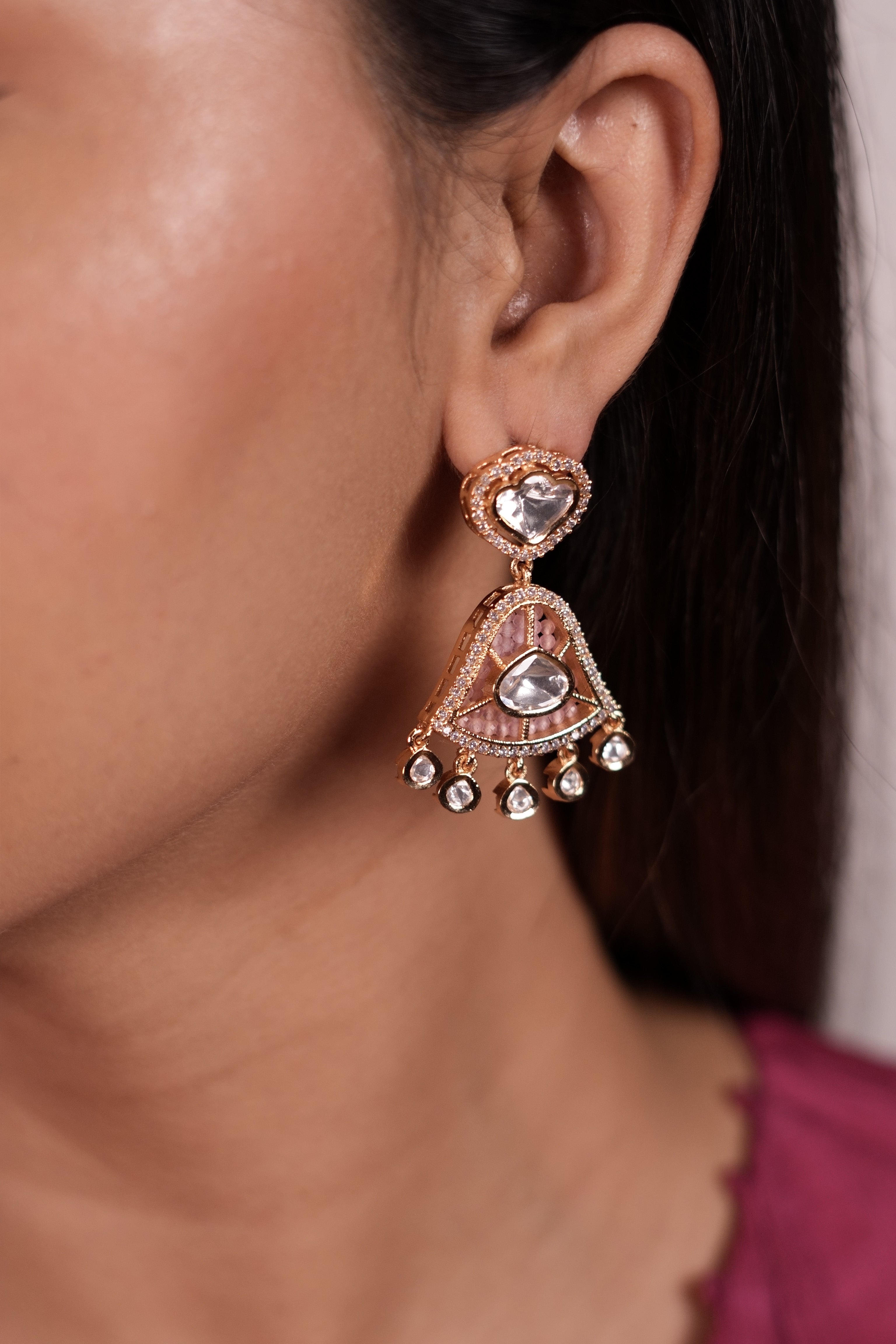 Beaded Tone Earrings