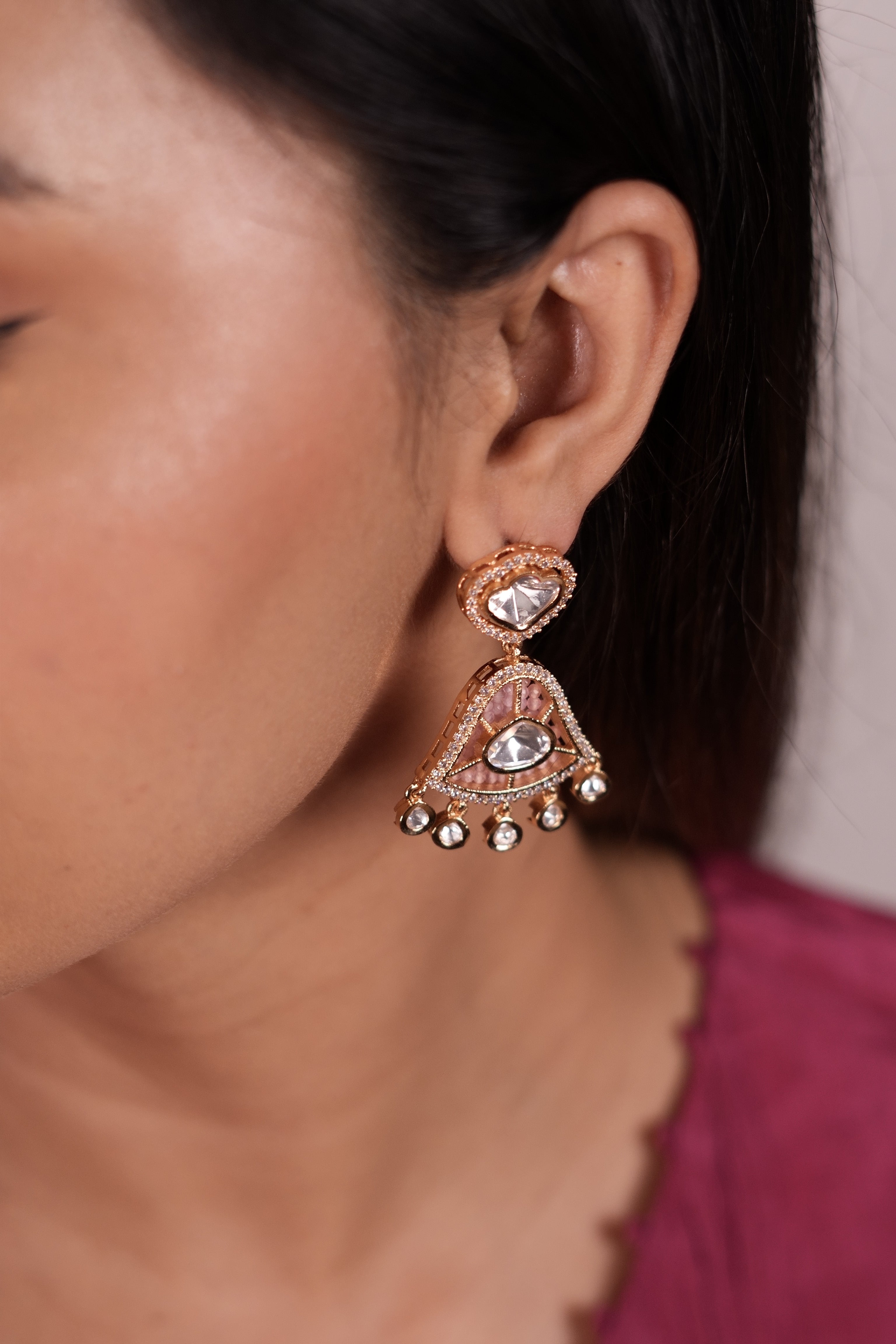 Beaded Tone Earrings