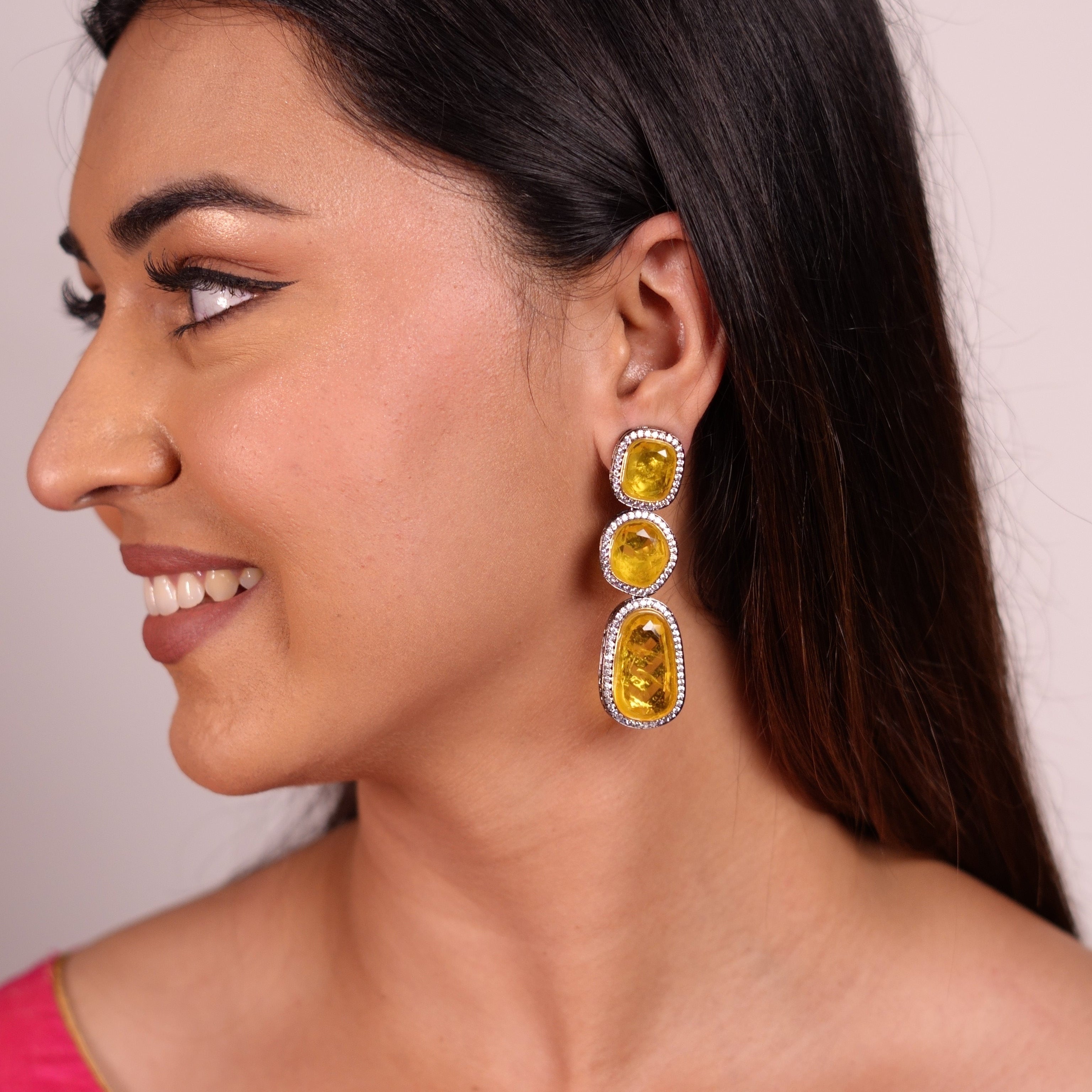 Crystal Fall danglers