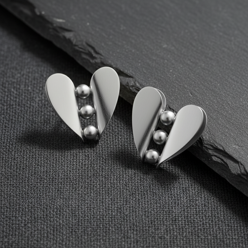 Lovers Stud (Silver)