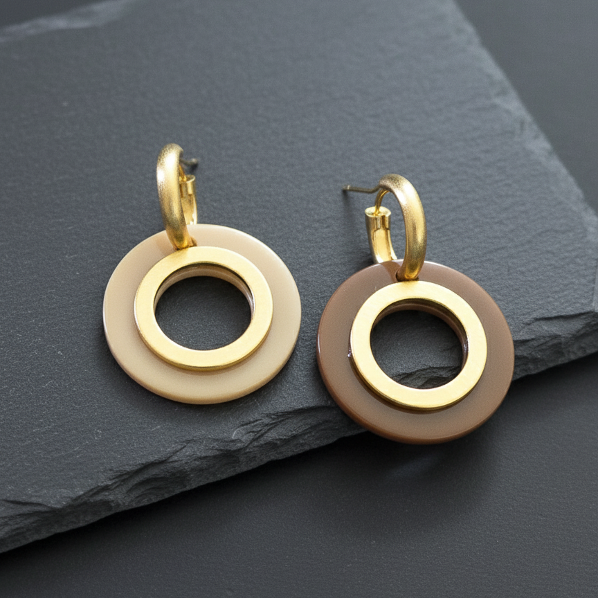 Double delight earrings