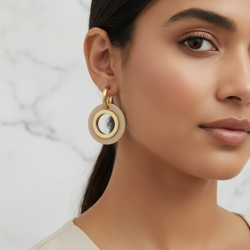 Double delight earrings