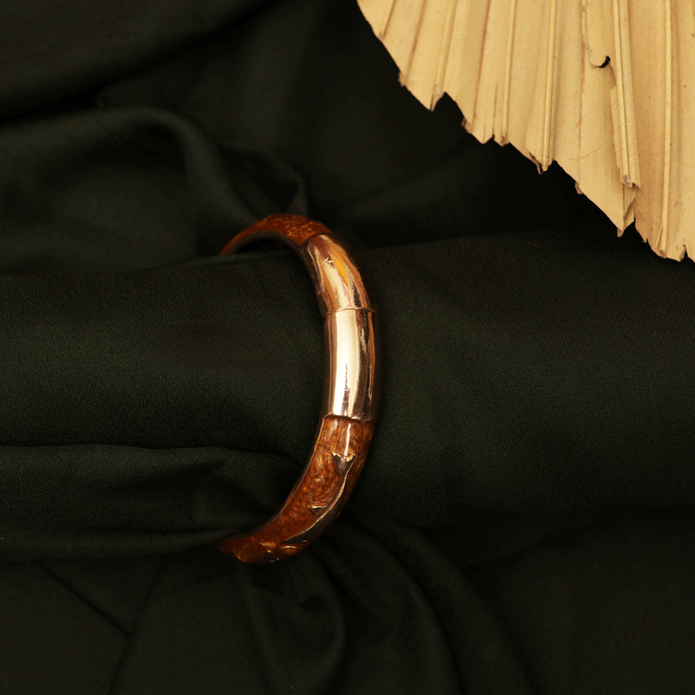 Wooden Meenakari Bracelet