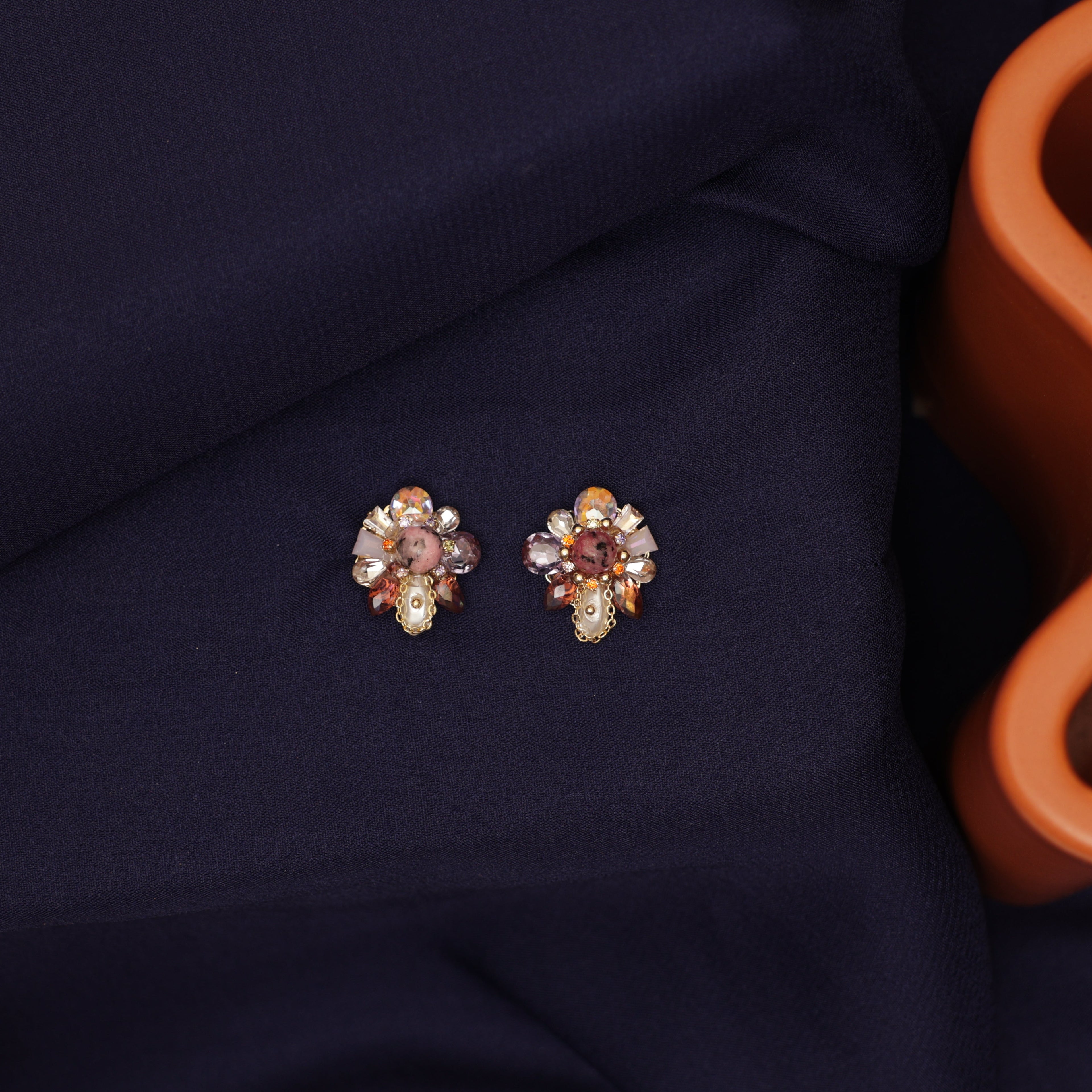 Crystal Mirage Studs