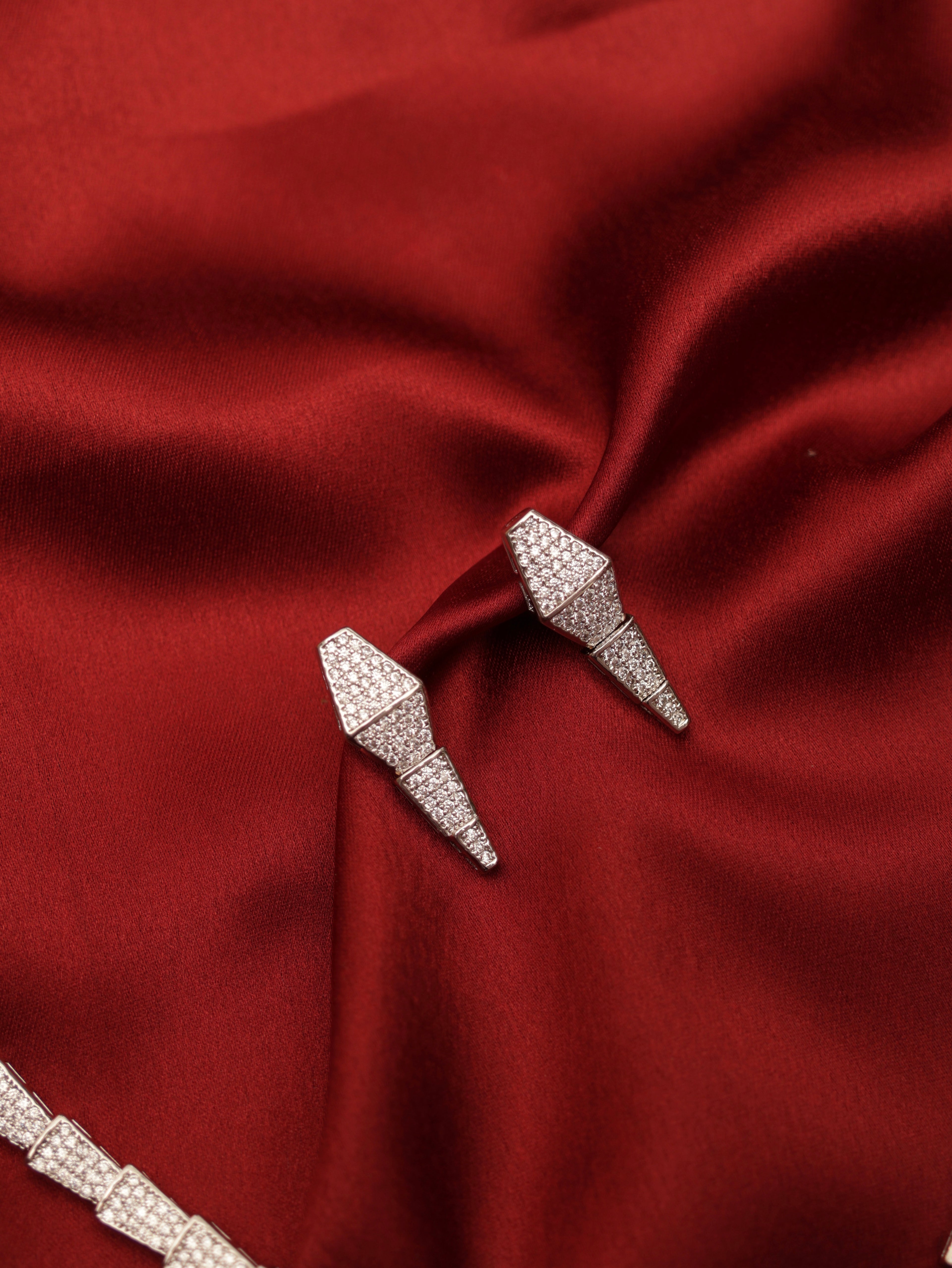 Serpentina CZ Necklace