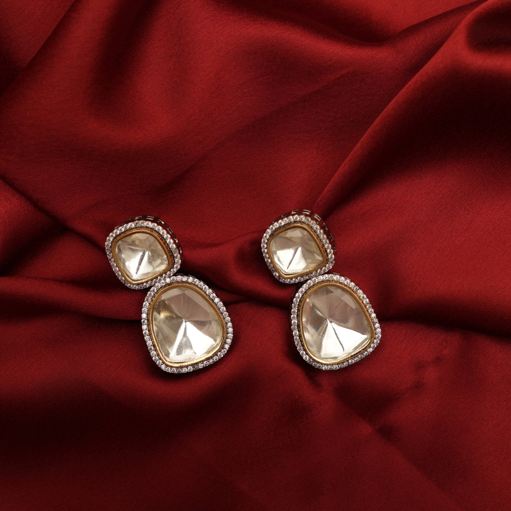 Polki Duo Dangle
