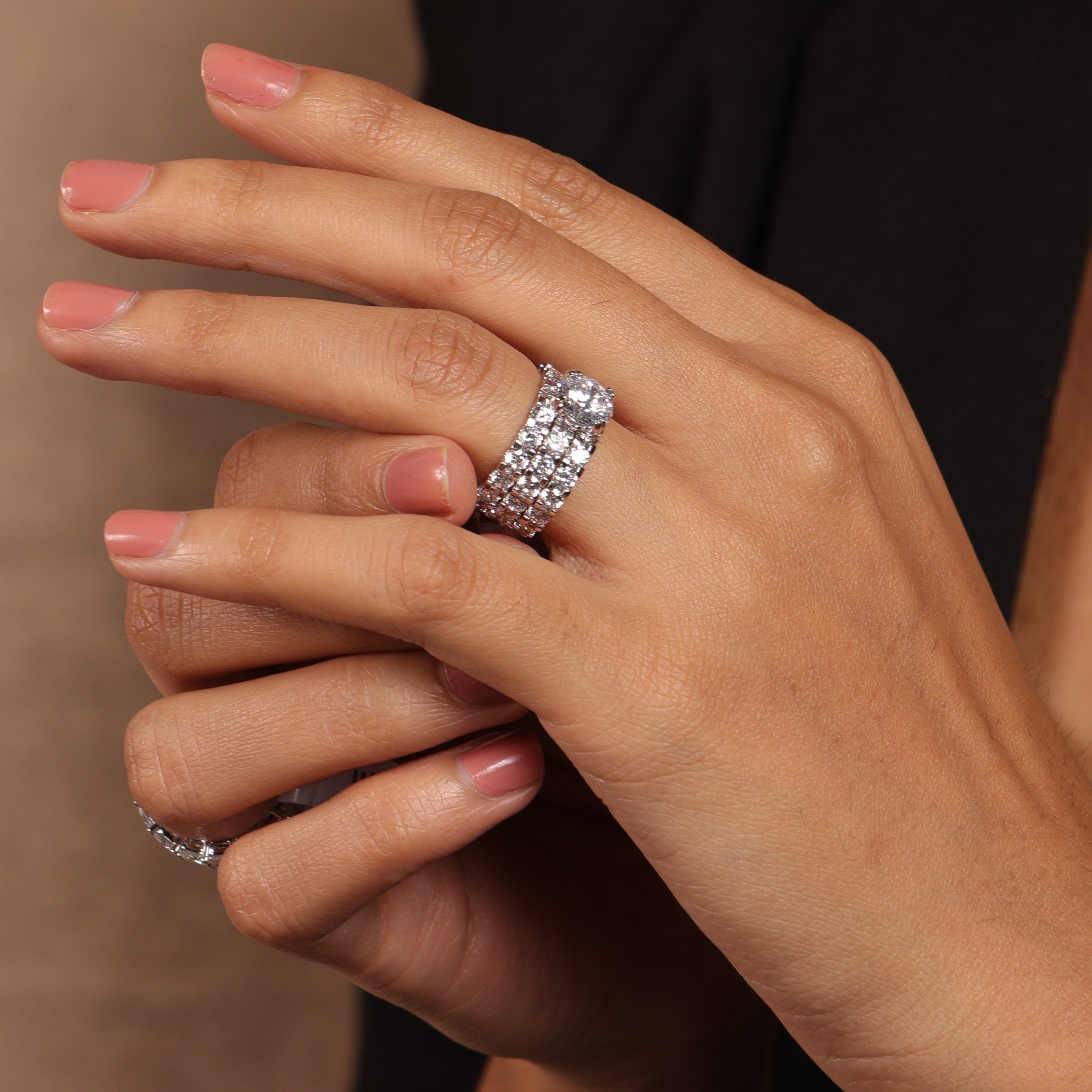 CZ Eternity Bands