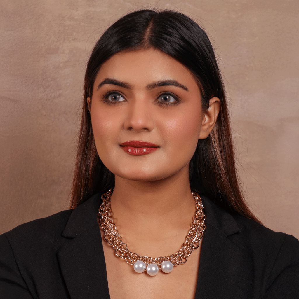Multilayer Pearl Necklace