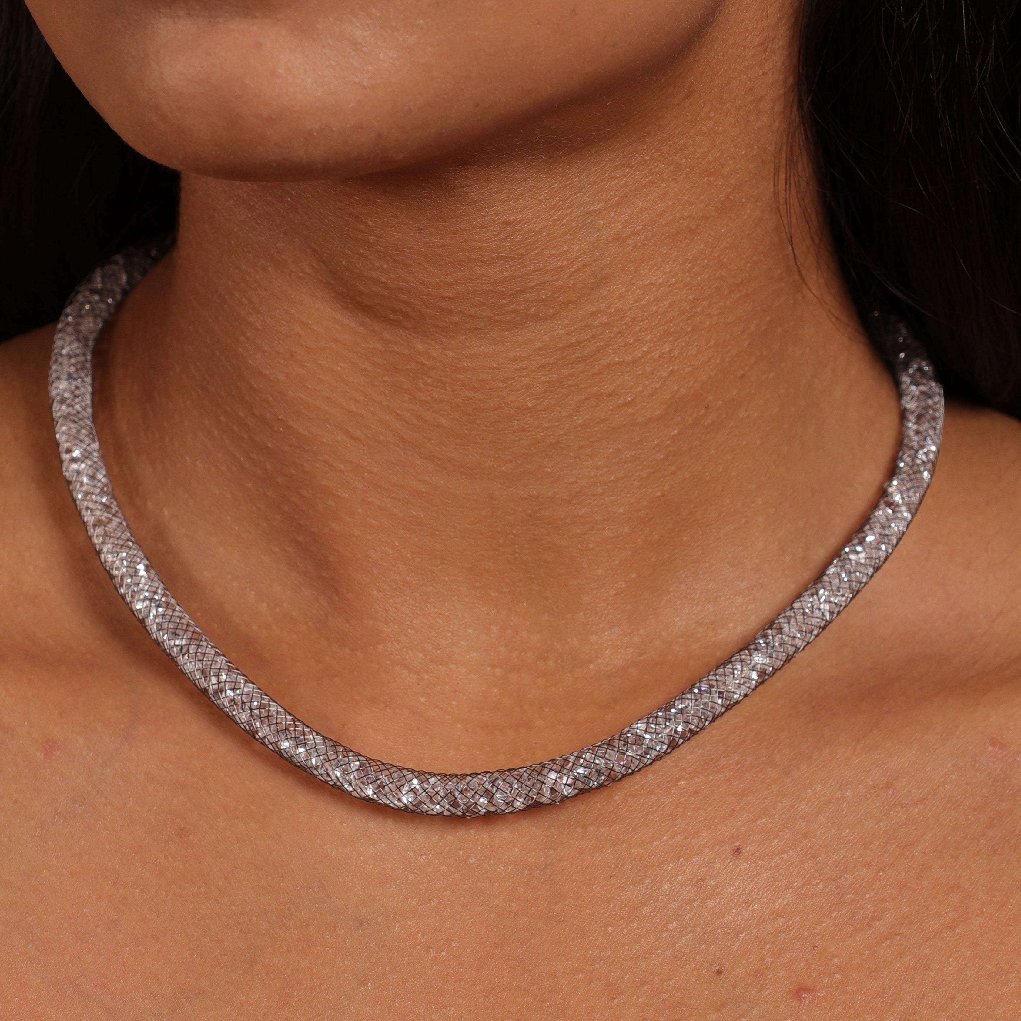 Moonlight Mesh Neckpiece