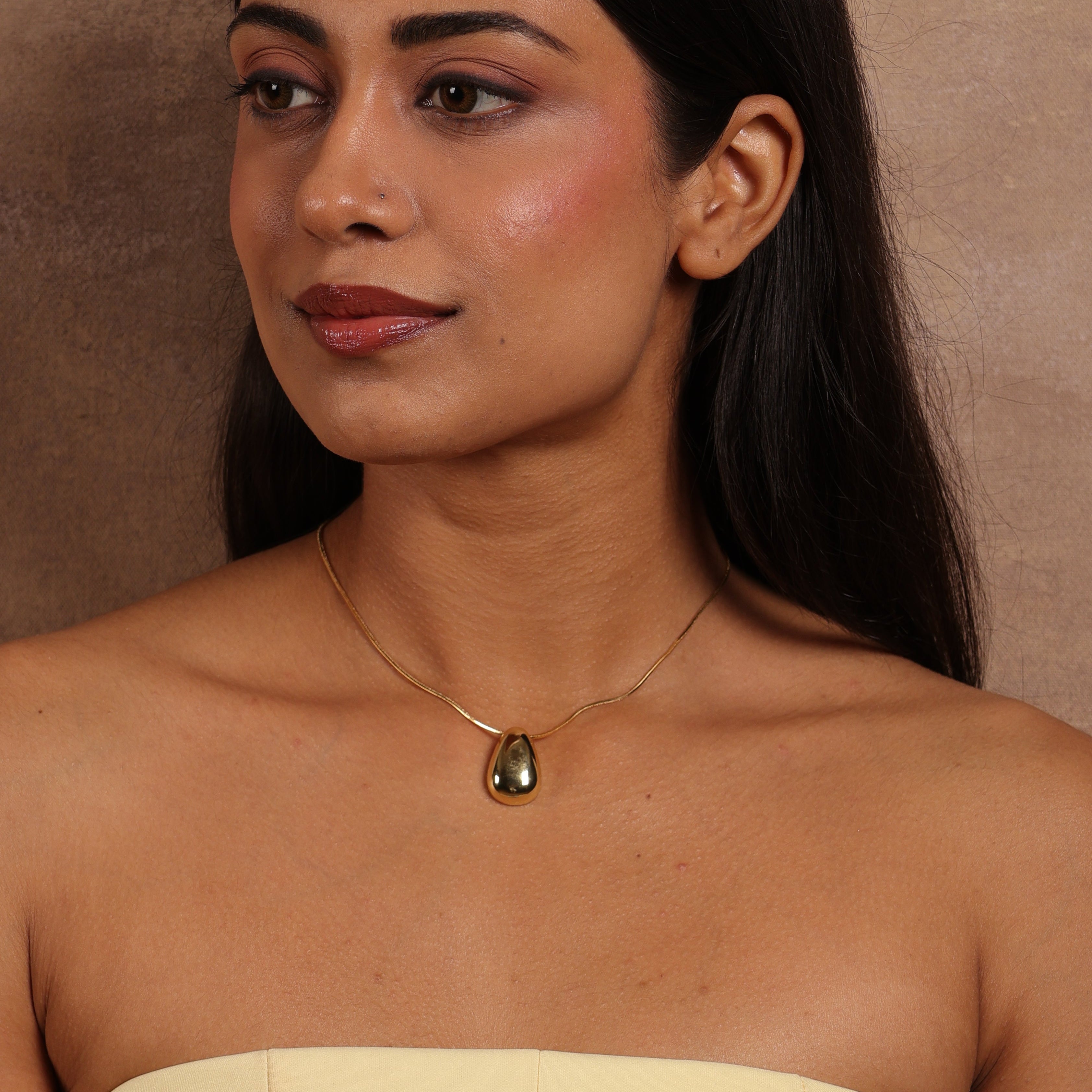 Golden Drop Pendant