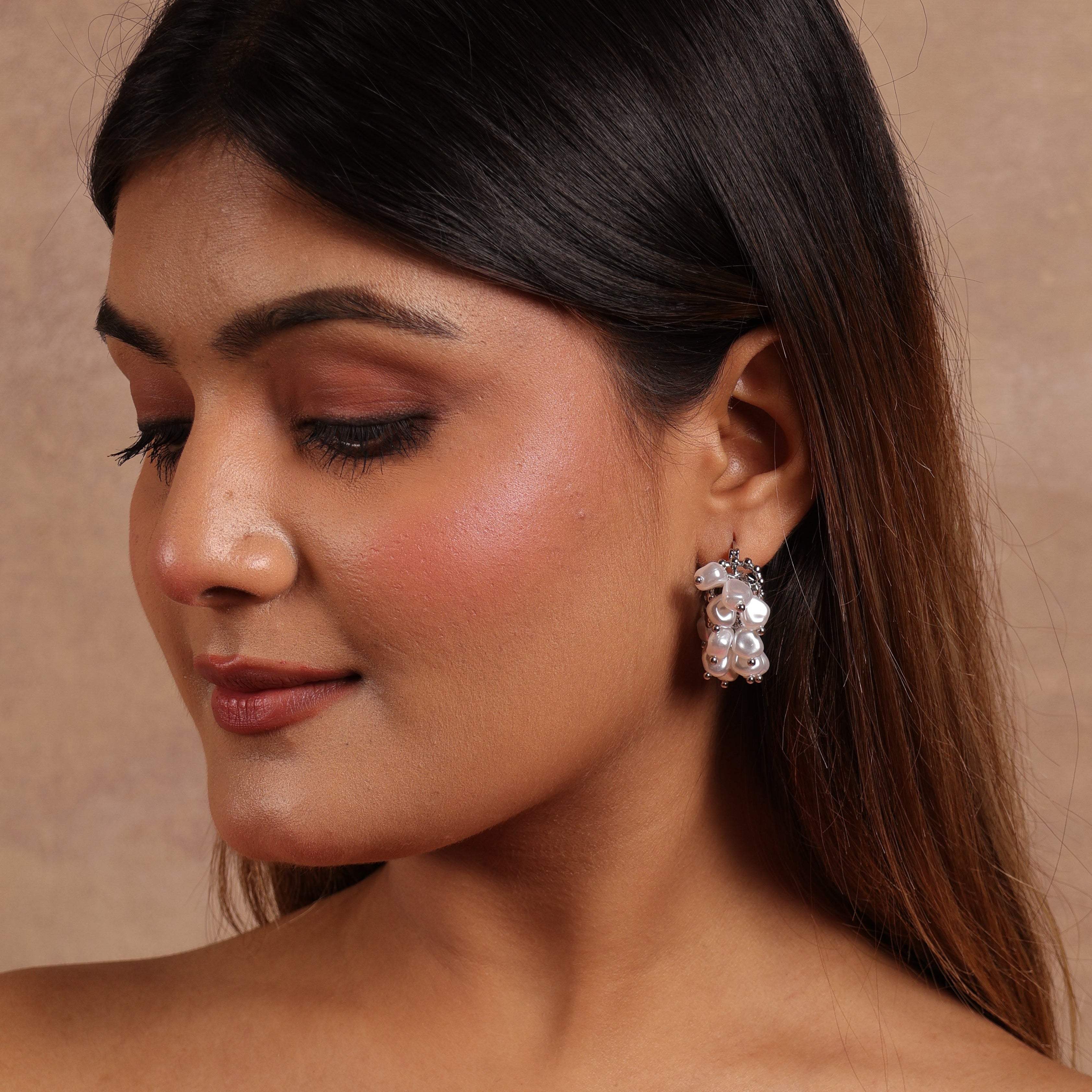 Pearl Fiesta Hoops