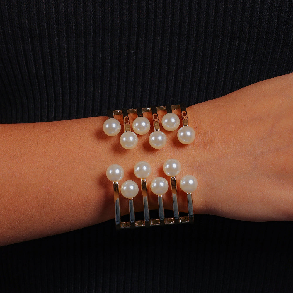 Pearl Cascade Bracelet