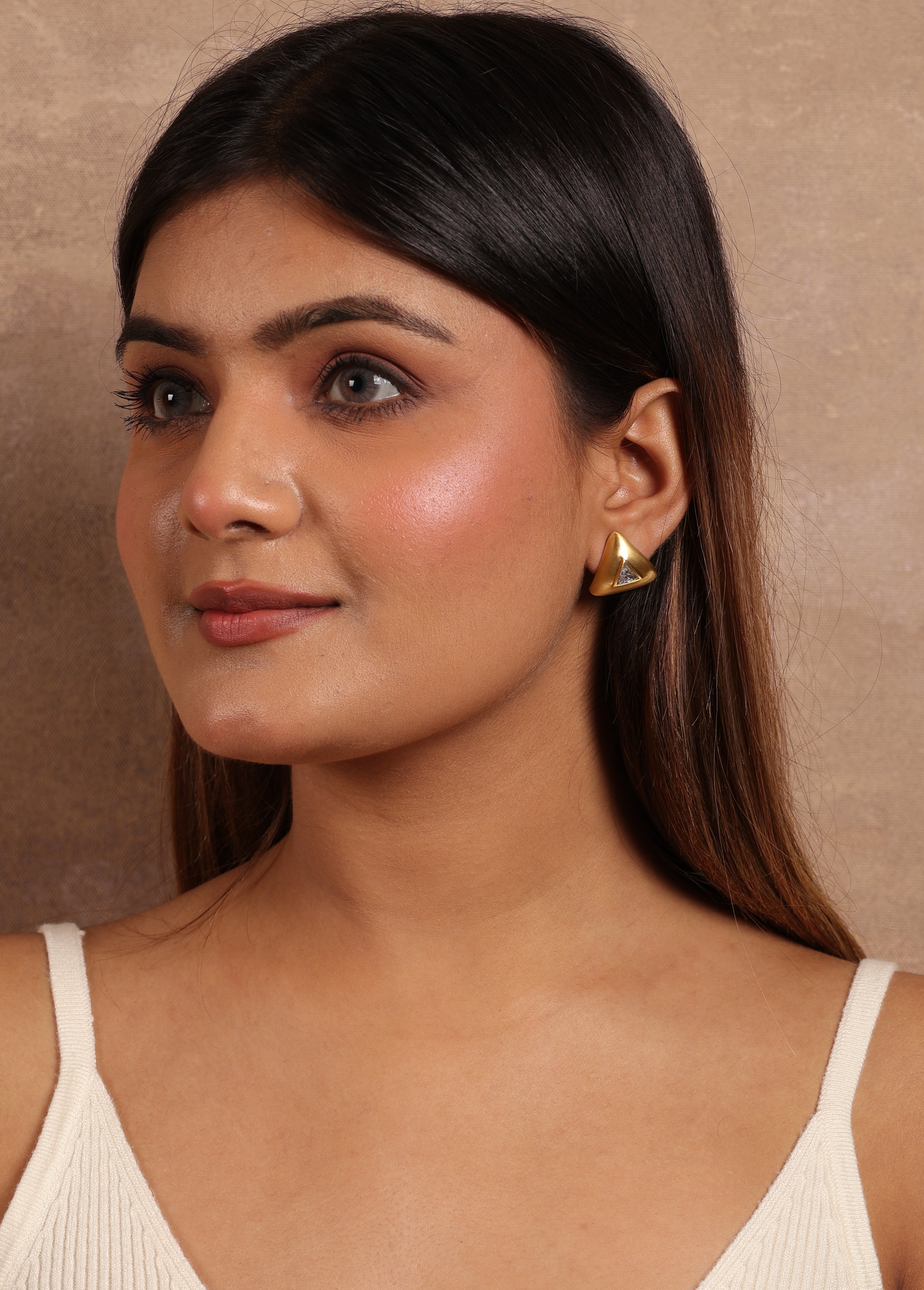 Golden Apex Studs