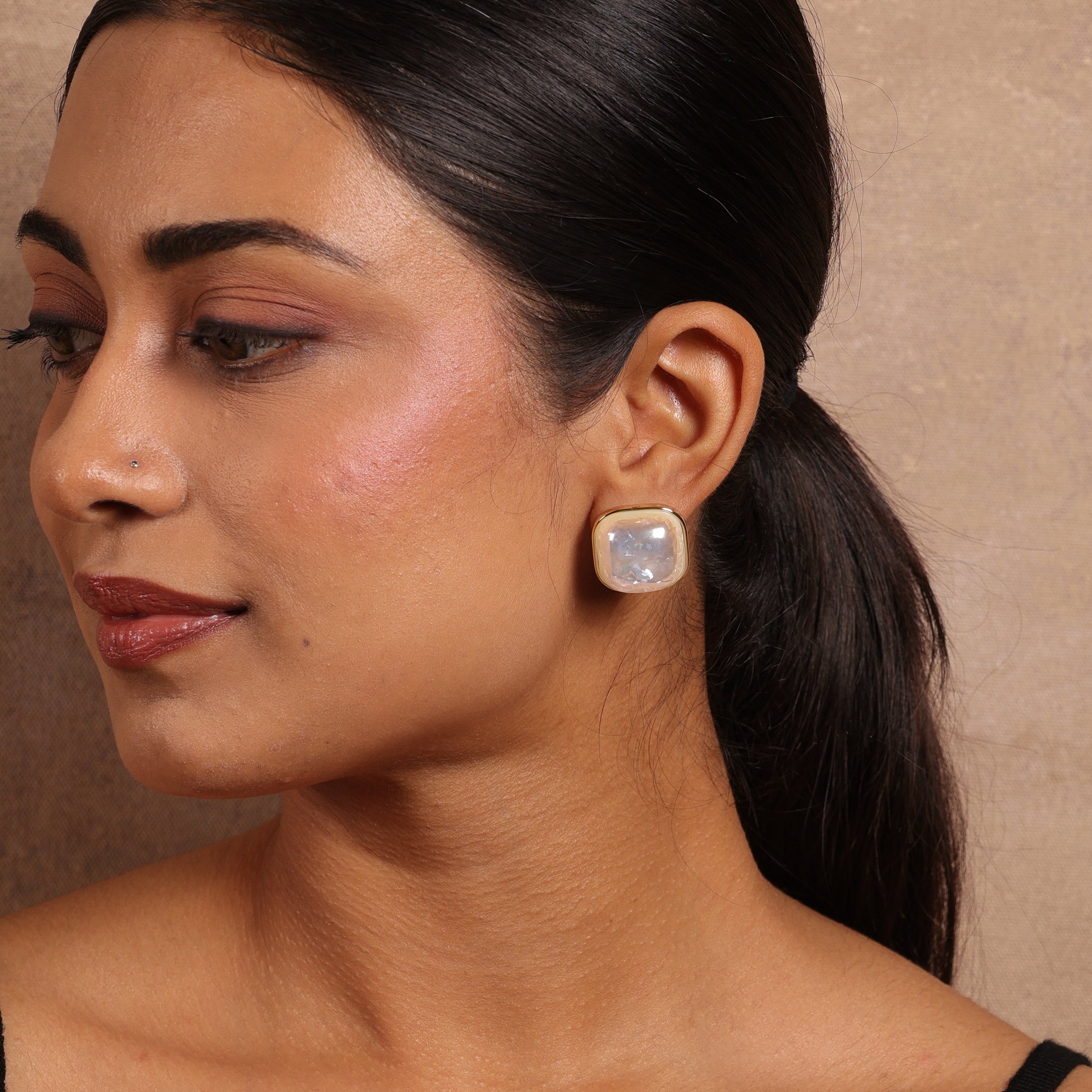 Opal Glow Studs