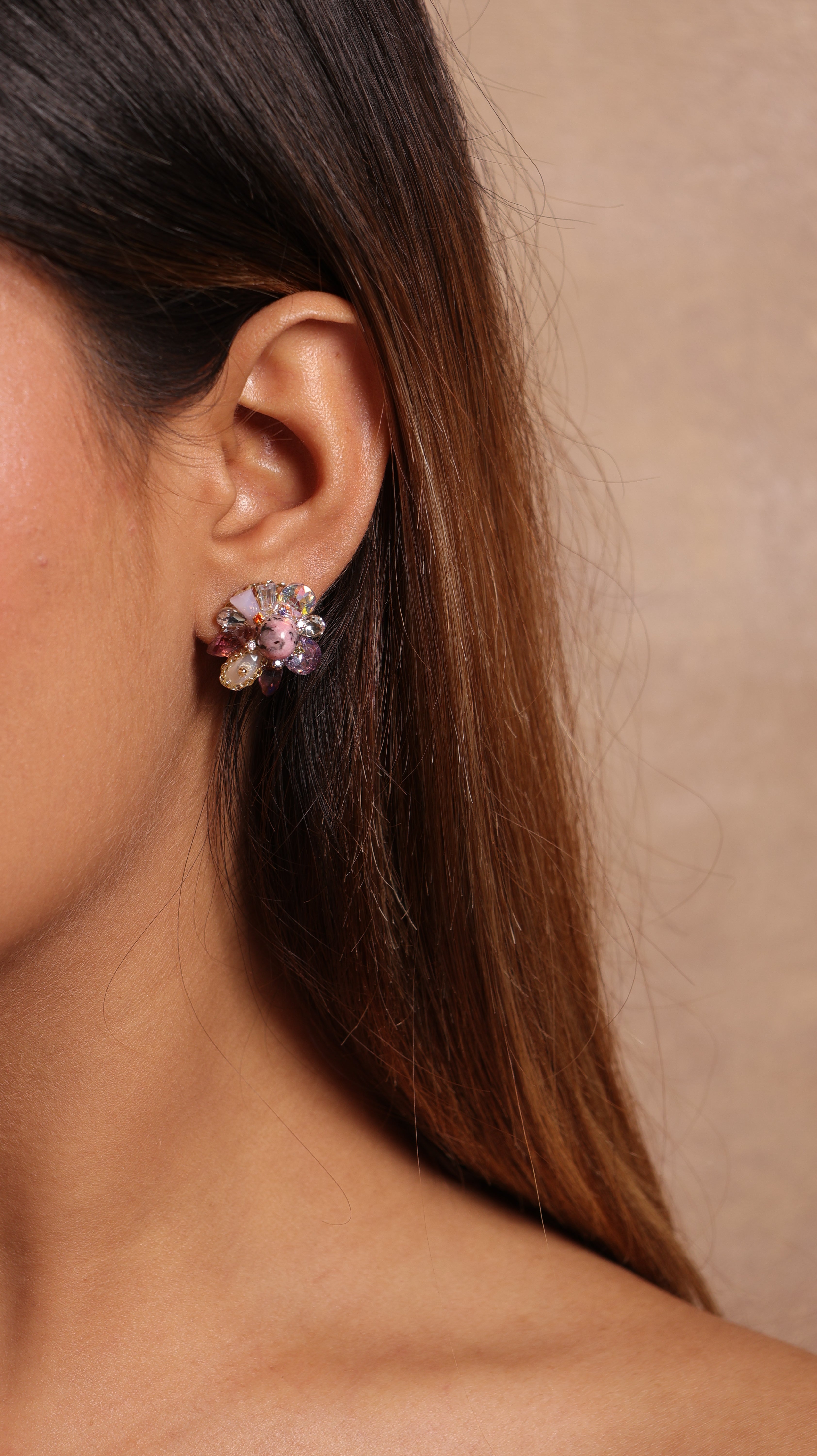 Crystal Mirage Studs