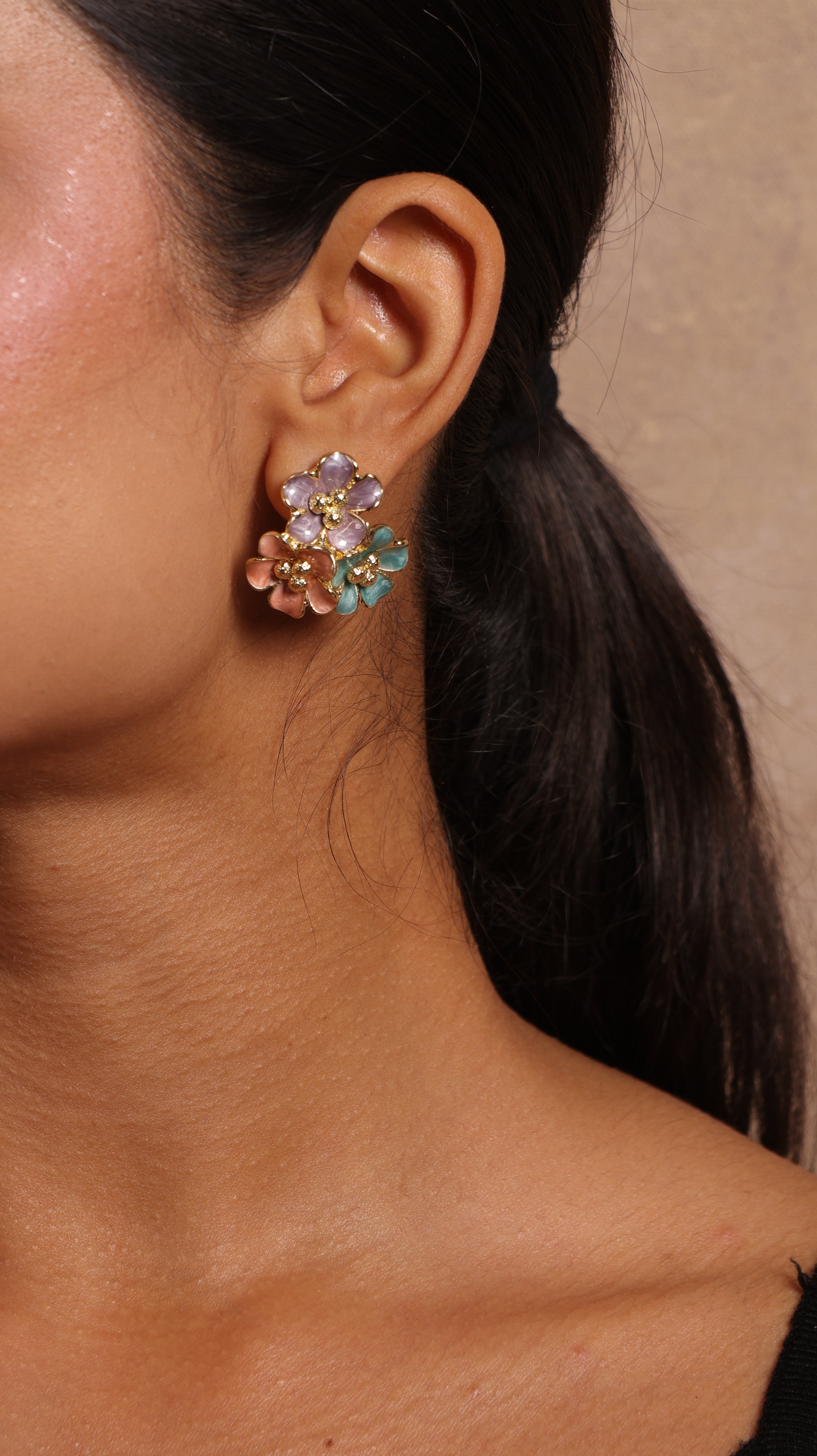 Colorful Garden Earrings
