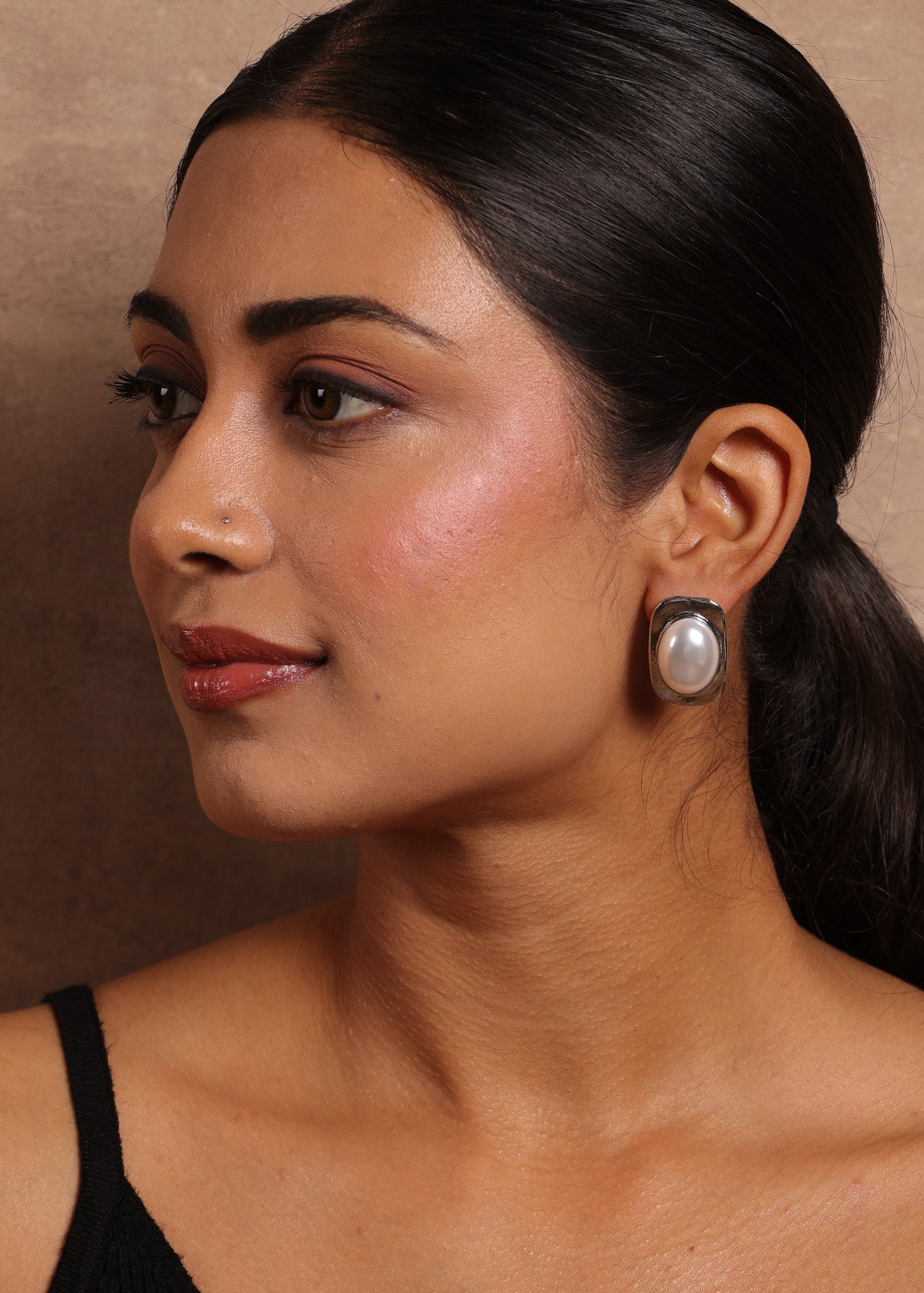 Mabe Pearl Studs