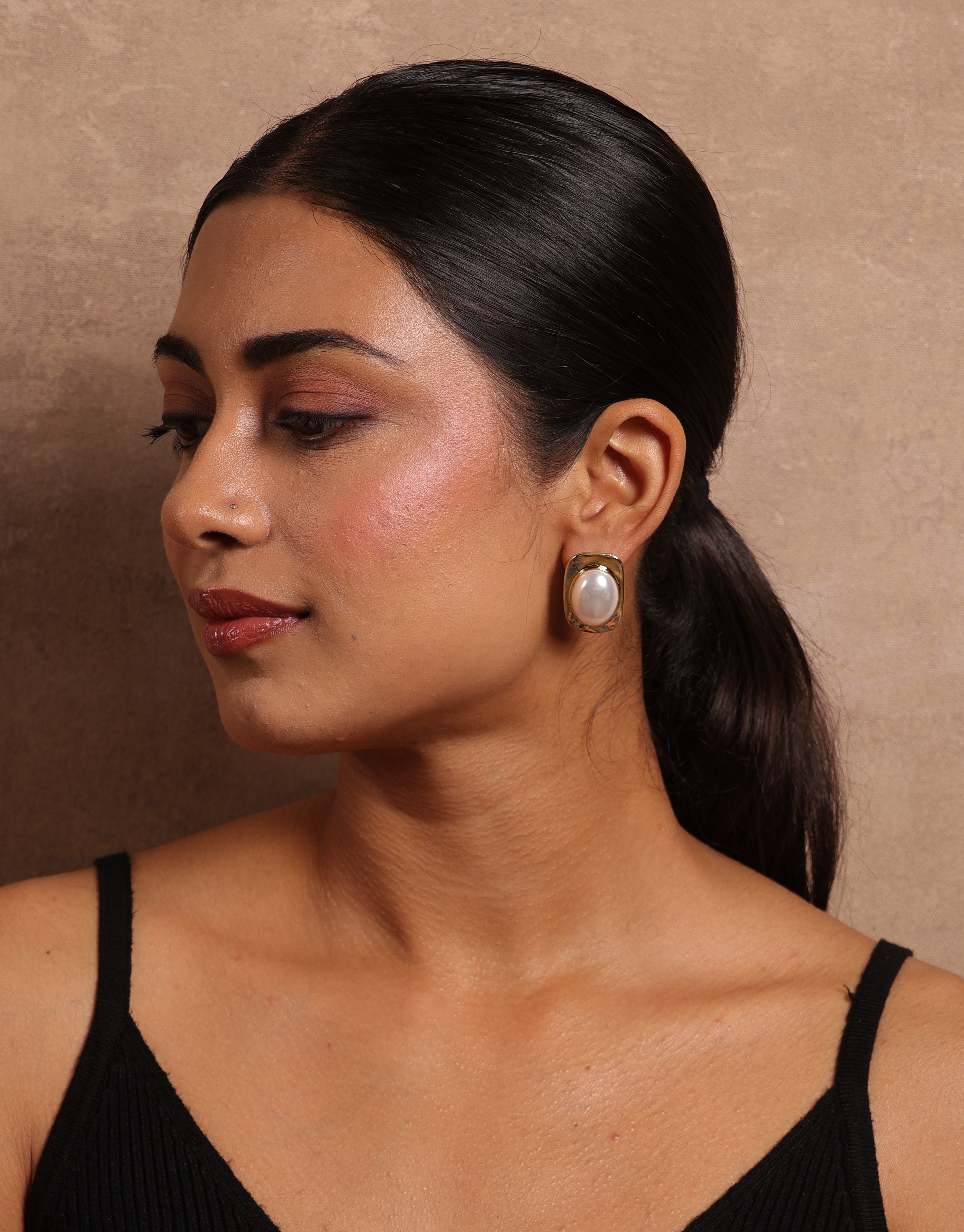 Mabe Pearl Studs