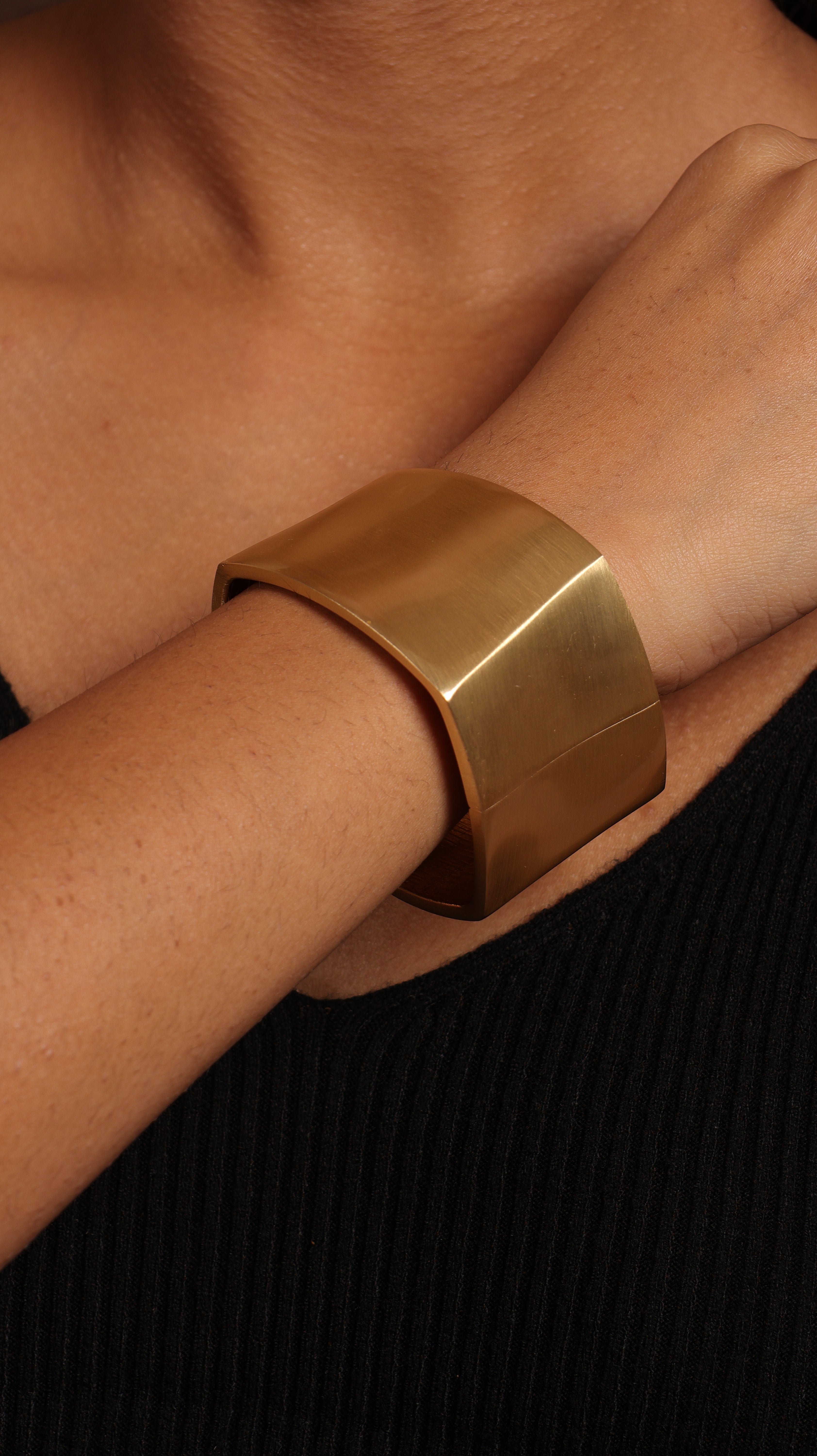 Gold Plated Statement Bracelet