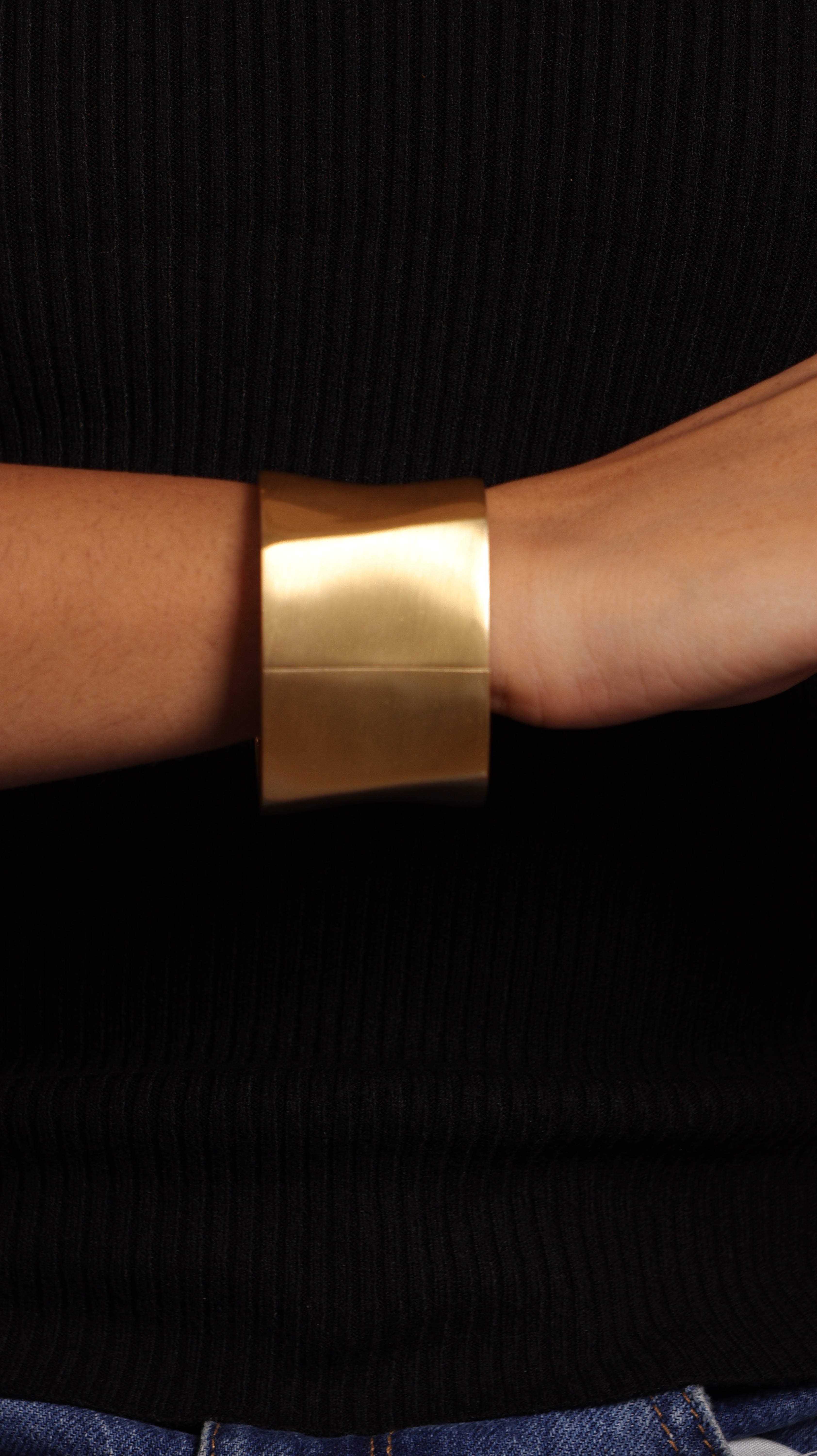 Gold Plated Statement Bracelet