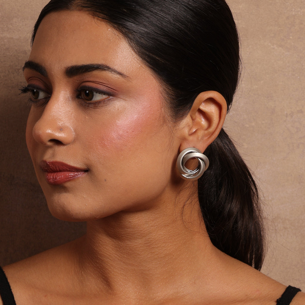Matt Knotted Studs