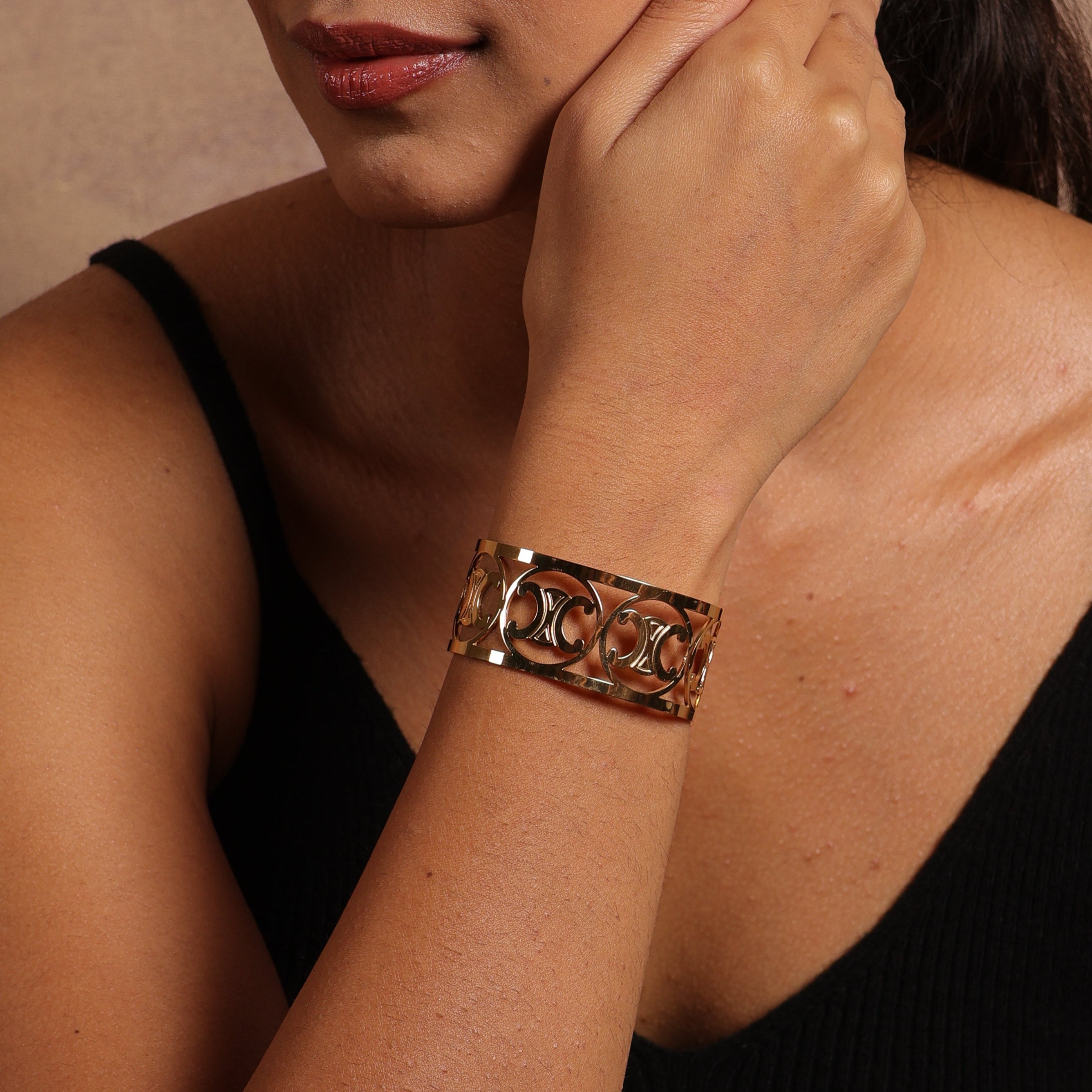 Ornate Halo Cuff