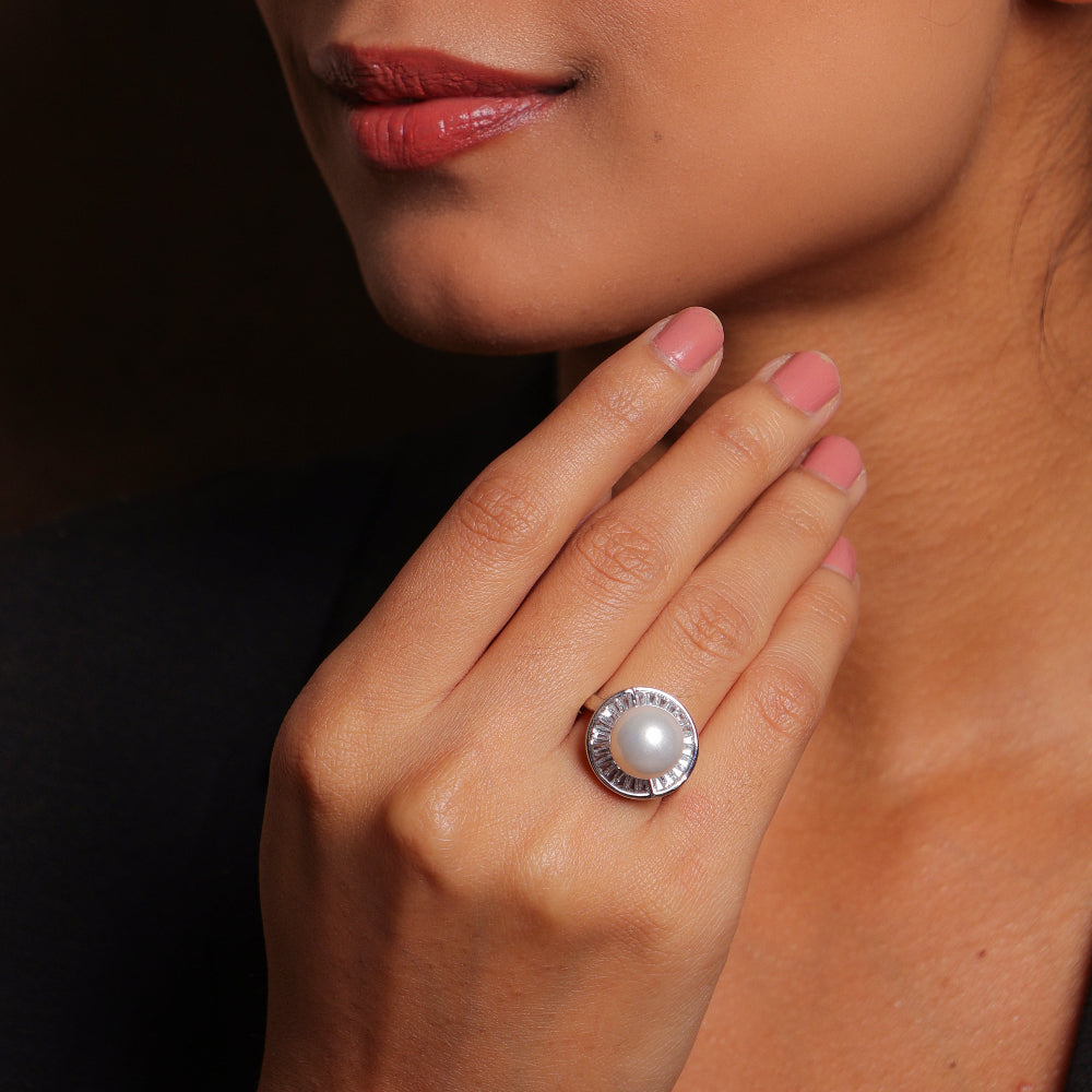 Regal Pearl Ring