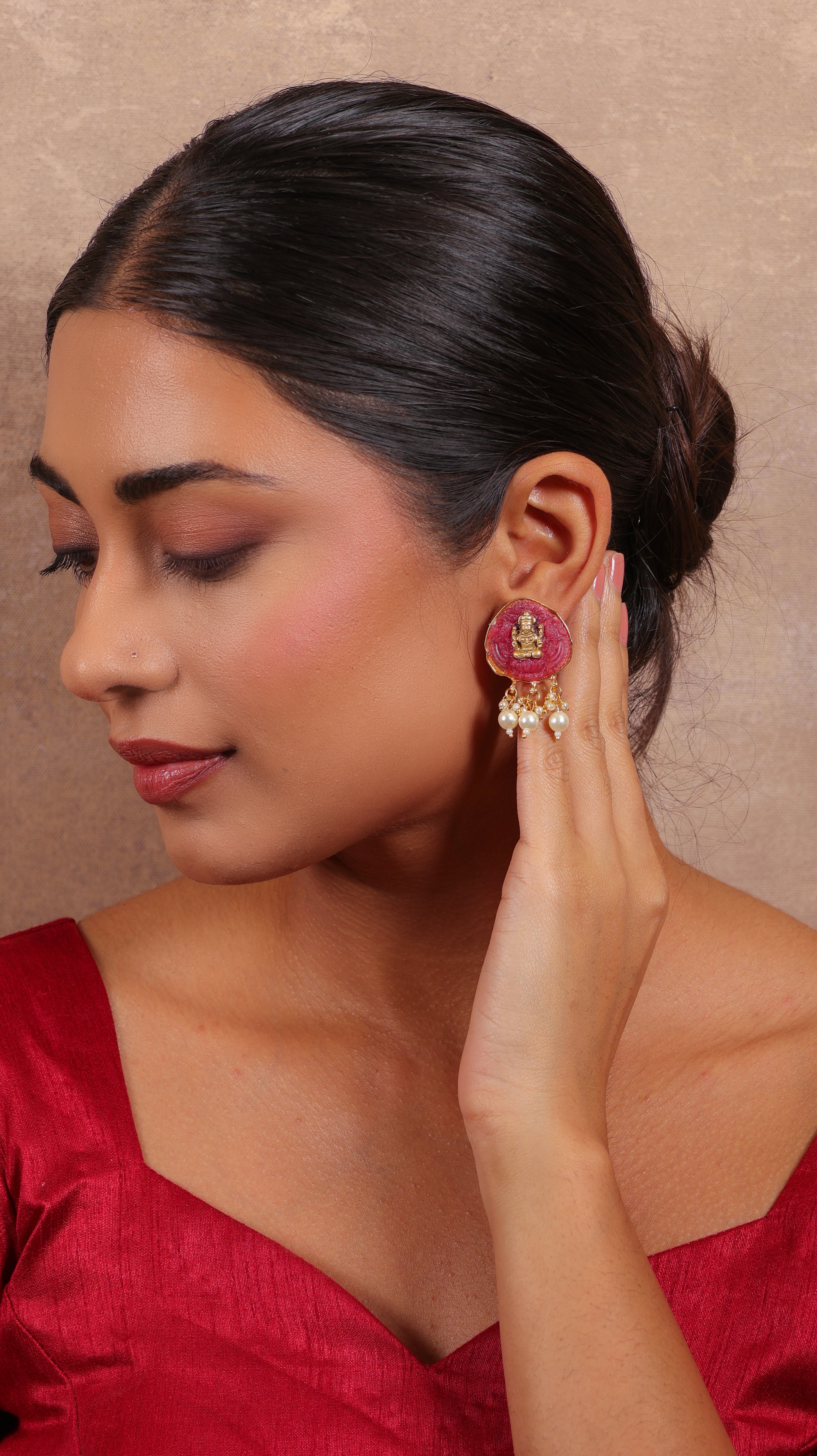 Tops Enamel Laxmi Pink