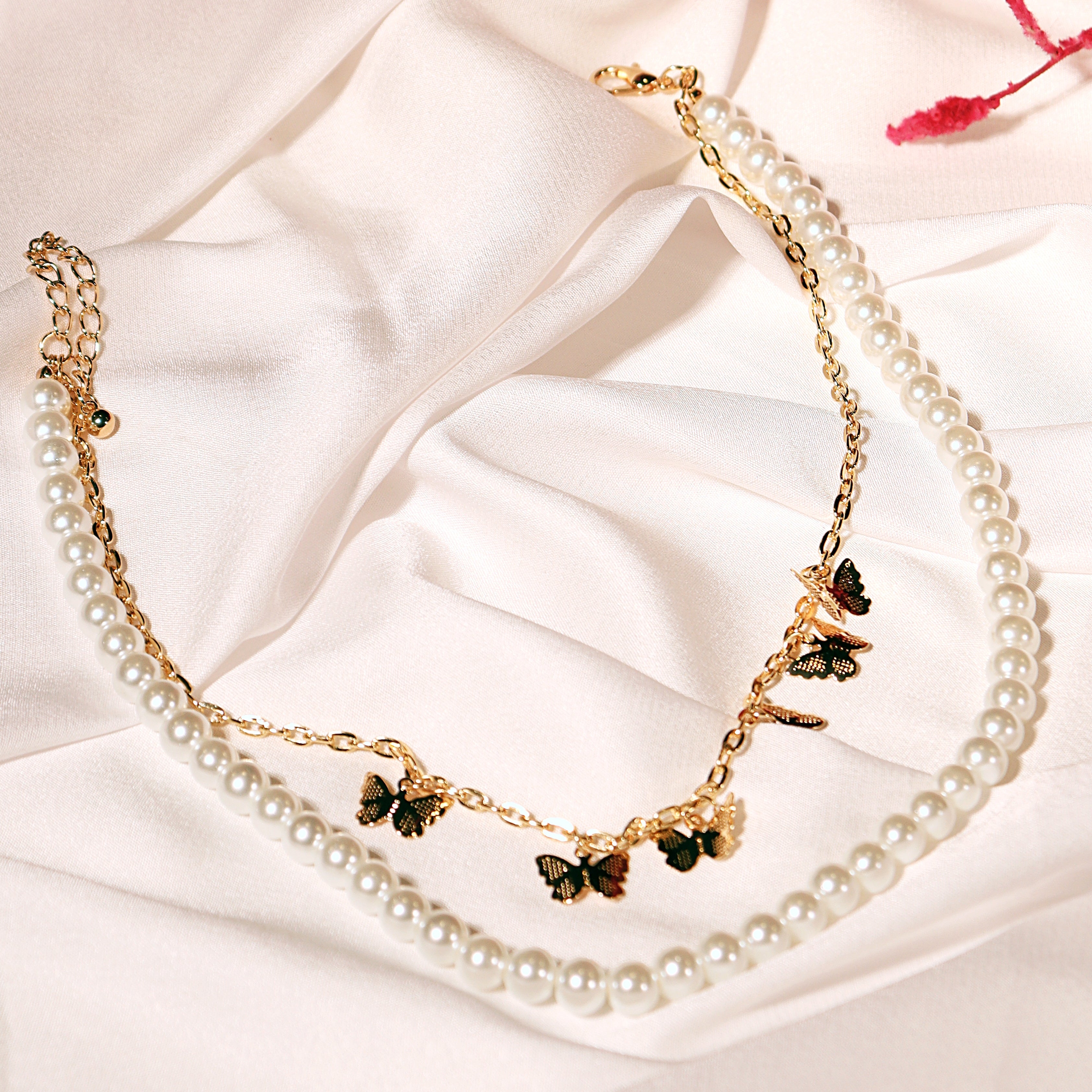 Pearl Wing Neckpiece