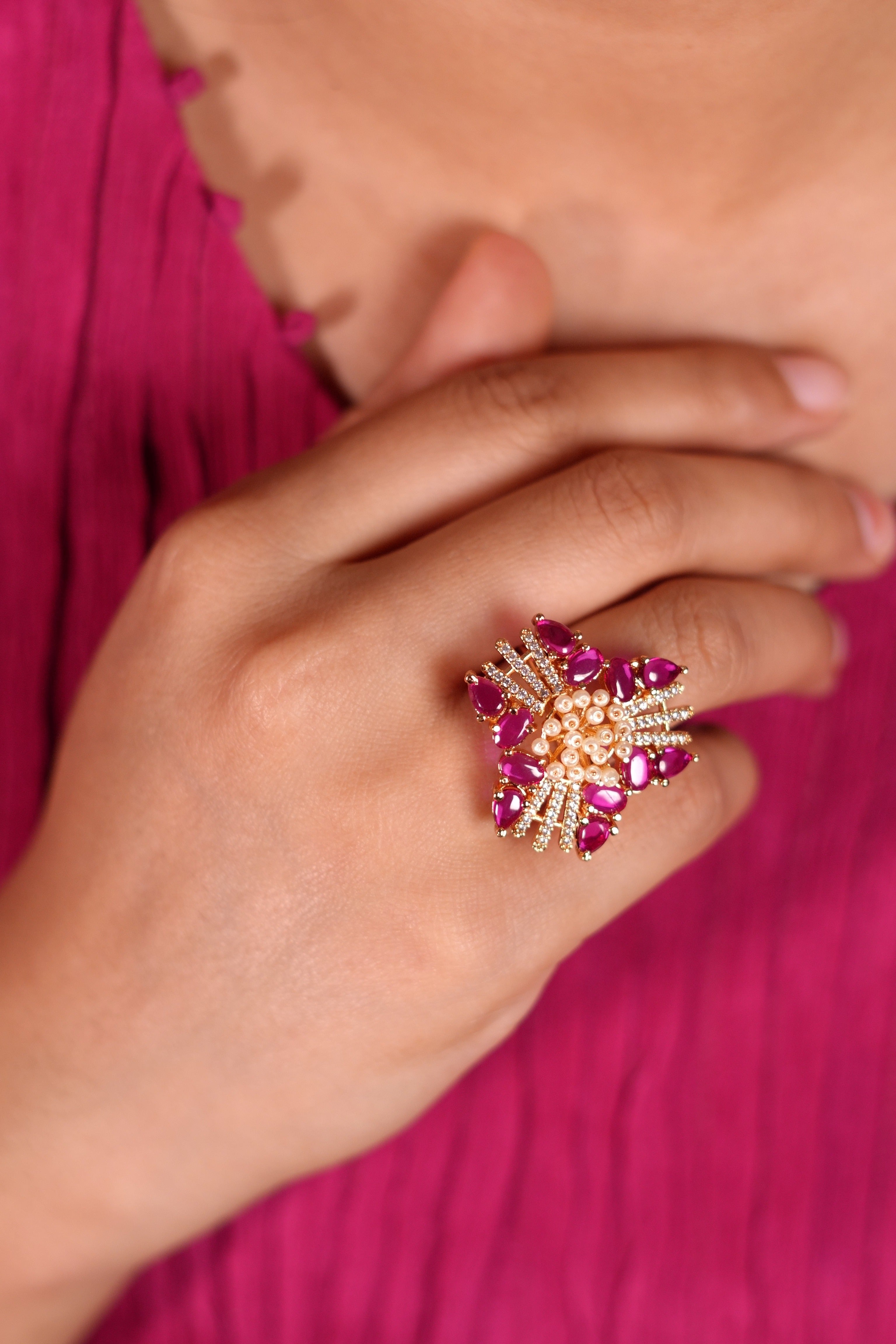 Verdant glow ring