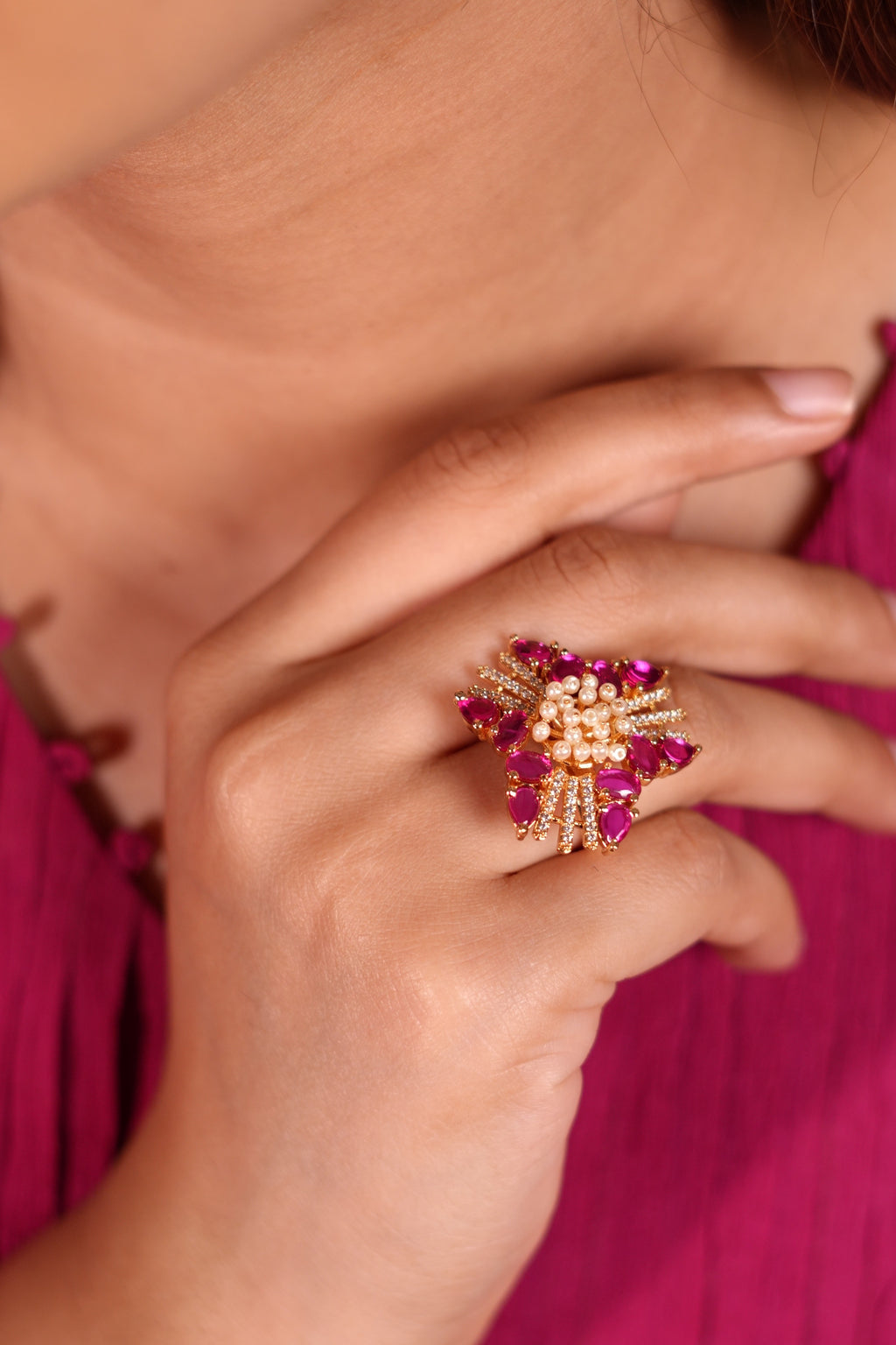 Verdant glow ring