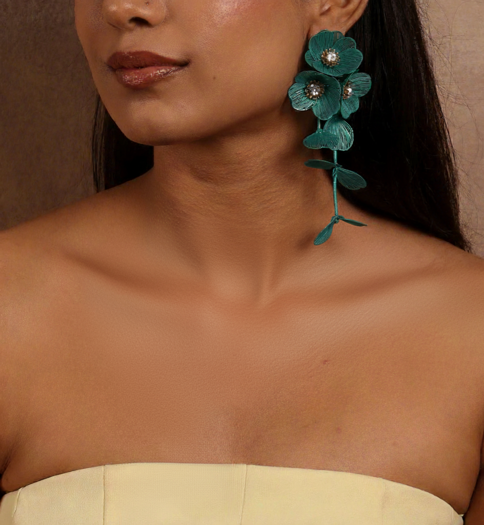 Turquoise Flower Reverie Set