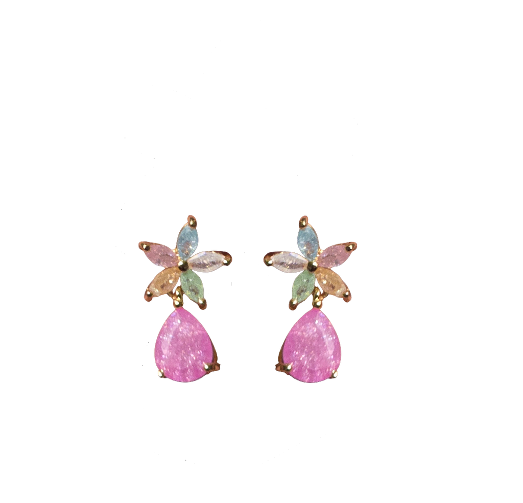 Frosted Lilly Earrings